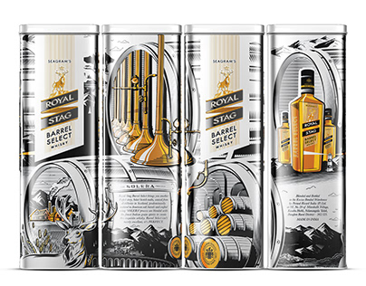 Royal Stag Barrel Select special edition packaging