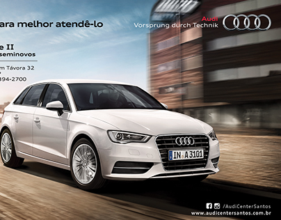Audi - Anúncios de Jornal (Meia página)