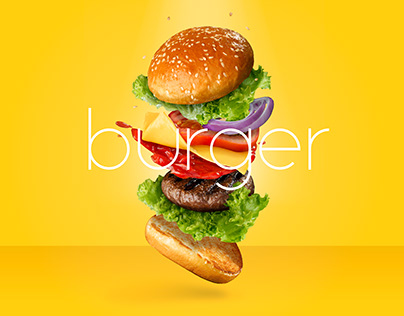 Flying burger - Photography