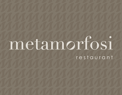 Metamorfosi restaurant Brand Identity