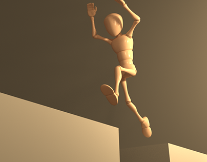 Leaping - 3D Animation