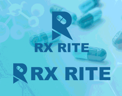 Rx Rite logo design