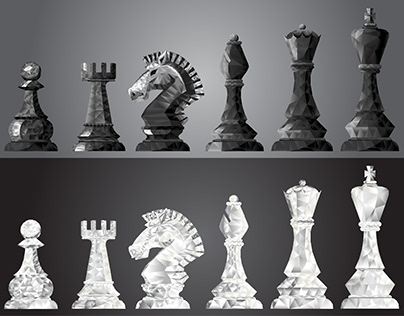 Polygonal Chess Set