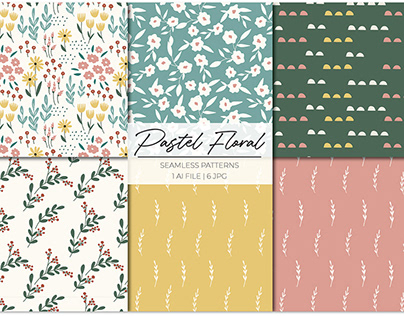 Pastel Floral - Pattern Collection