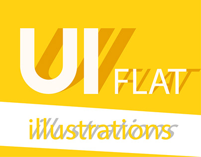 UI flat illustrations