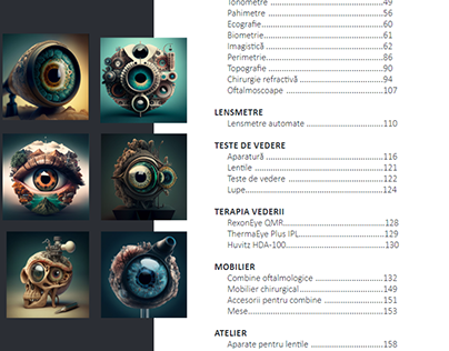 Adobe InDesign-Catalog de produse-3 months project