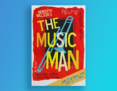 The Music Man • Key Art Design