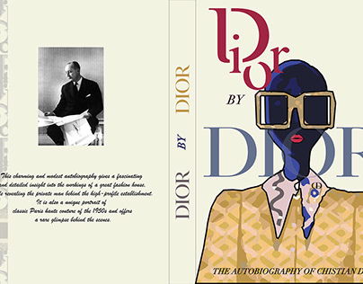 Autobiography book cover design