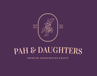 Pah & Daughters Logo Branding