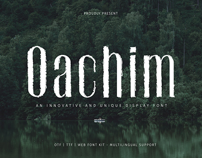 Oachim Display Font