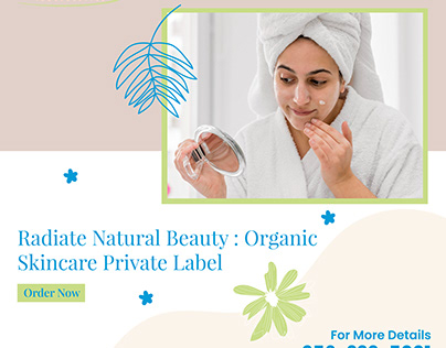 Organic Skincare Private Label Solutions