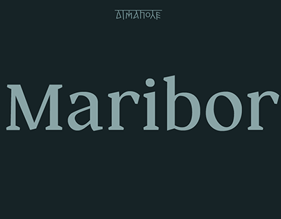 шрифт Марибор | Maribor font