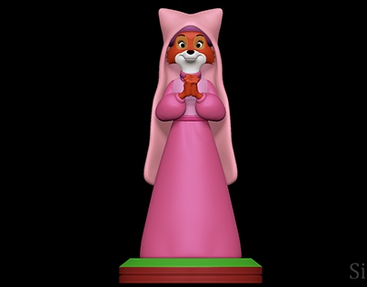 Maid Marian - Robin Hood 3D print model