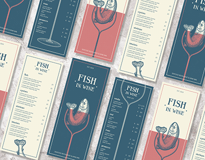 seafood restaurant menu | retro engraving