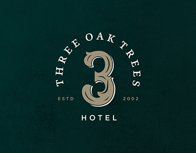 Three Oak Trees Hotel - Brand Identity