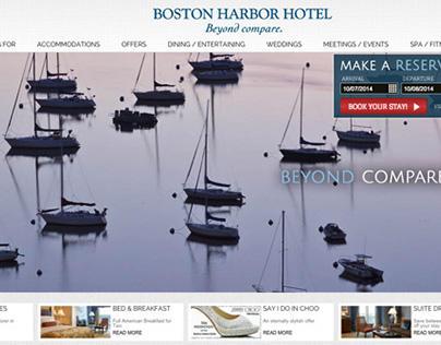 Boston Harbor Responsive Design