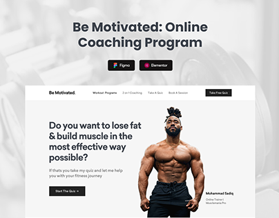 Be Motivated: Online Coaching Program