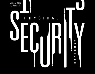 Physical Security HackChat Poster