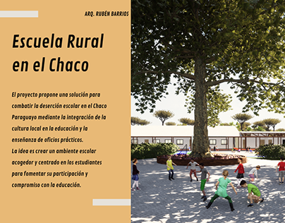 Escuela Rural en el Chaco
