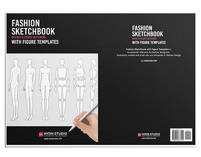 Fashion Sketchbook with Figure Templates