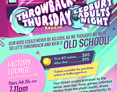 Throwback Thursday event poster