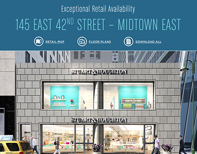 NYC Real Estate Leasing Eblast & Map