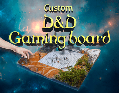 D&D: Custom gaming board + magnetic whiteboard