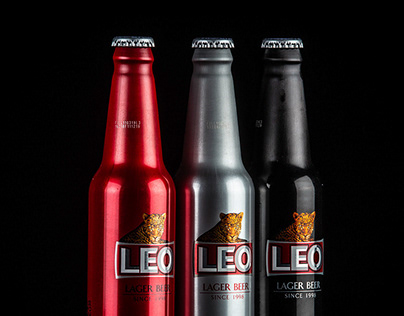 LEO Beer Aluminum Bottle Limited Edition