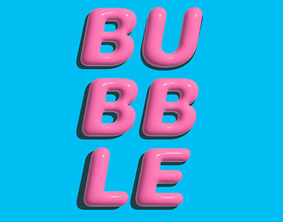 Bubble Text - Ai