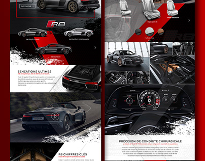 Webdesign Audi Concept