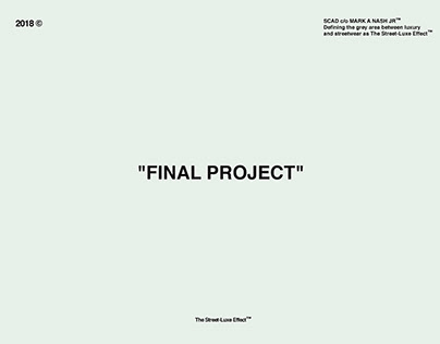 SCAD LXFM M.A. Final Project
