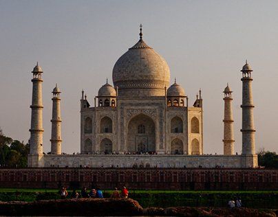 Taj Mahal - In Colour