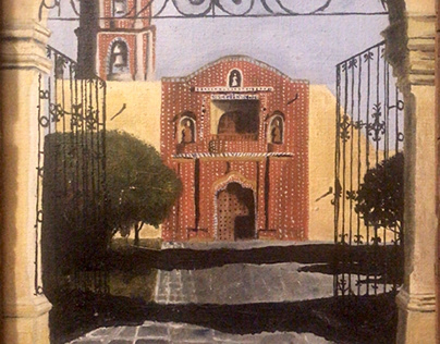 Fachada de la Iglesia de Santa María Tonantzintla