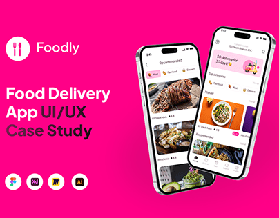 Food Delivery Mobile Application with UX Research