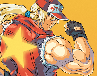 Terry Bogard Illustration done for Collab