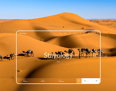 Stayology Website Design - Travel Simplified