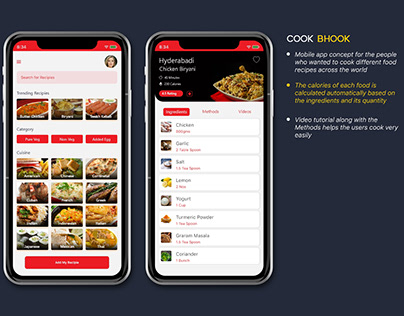 The Cooking Recipe app - Cook Bhook