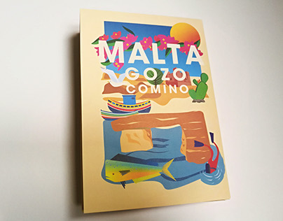 Malta // Illustrated map