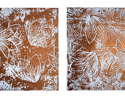 Magnolias - Linocut Prints