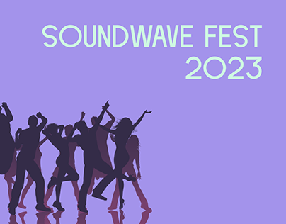 banner for a soundwave fest