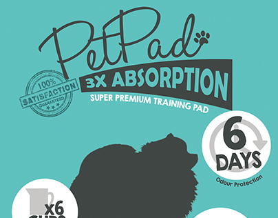 PetPad - Pet Training Pad Packaging
