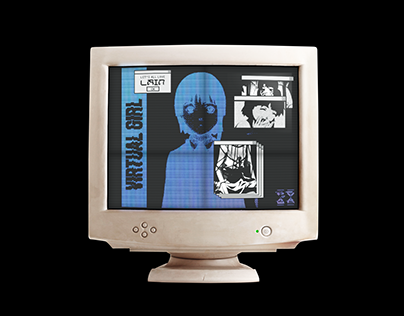 Serial Experiments Lain - Virtual Girl Poster