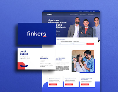 Finkers - Branding, Web design & UX/UI