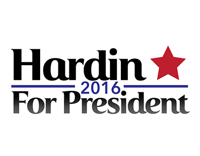 Hardin for President - Mock Political Posters