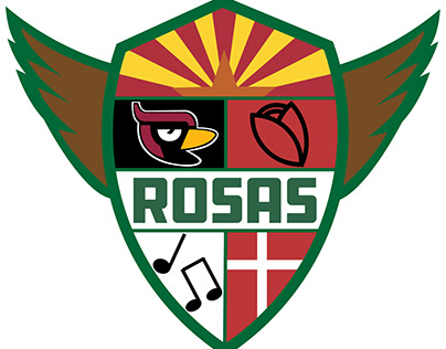 The Rosas Family Crest