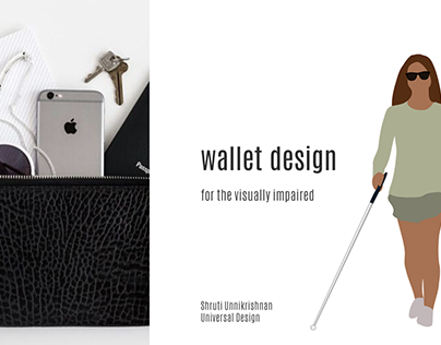 Wallet for Visually Impaired