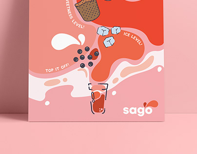 Sago Tea Truck: Branding/Logo Design