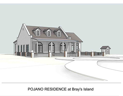 Pojano Residence at Bray's Island - Structural Drafting