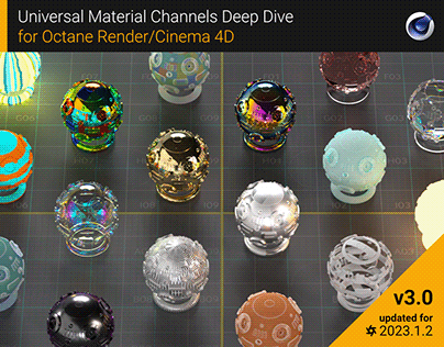 Octane Universal Material Channel Deep Dive v3.0