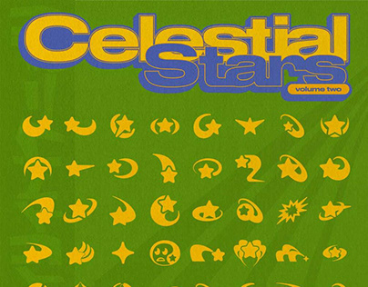 40+ CELESTIAL STARS AND ICONS ASSETS PACK VOL. 02
